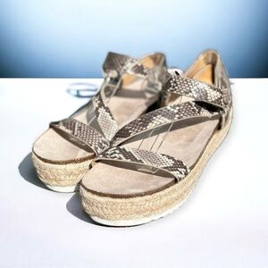 🌻NEW Dolce Vita Iman Espadrille Platform Sandals Size 11